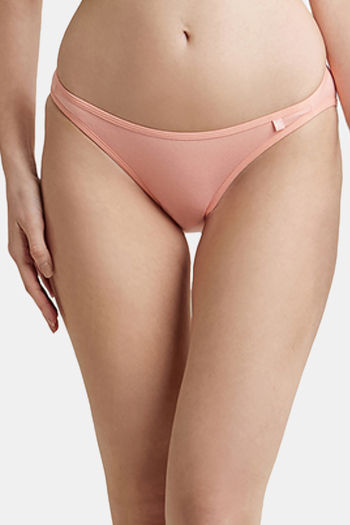 Buy Jockey Low Rise Full Coverage Bikini Panty - Candlelight Peach